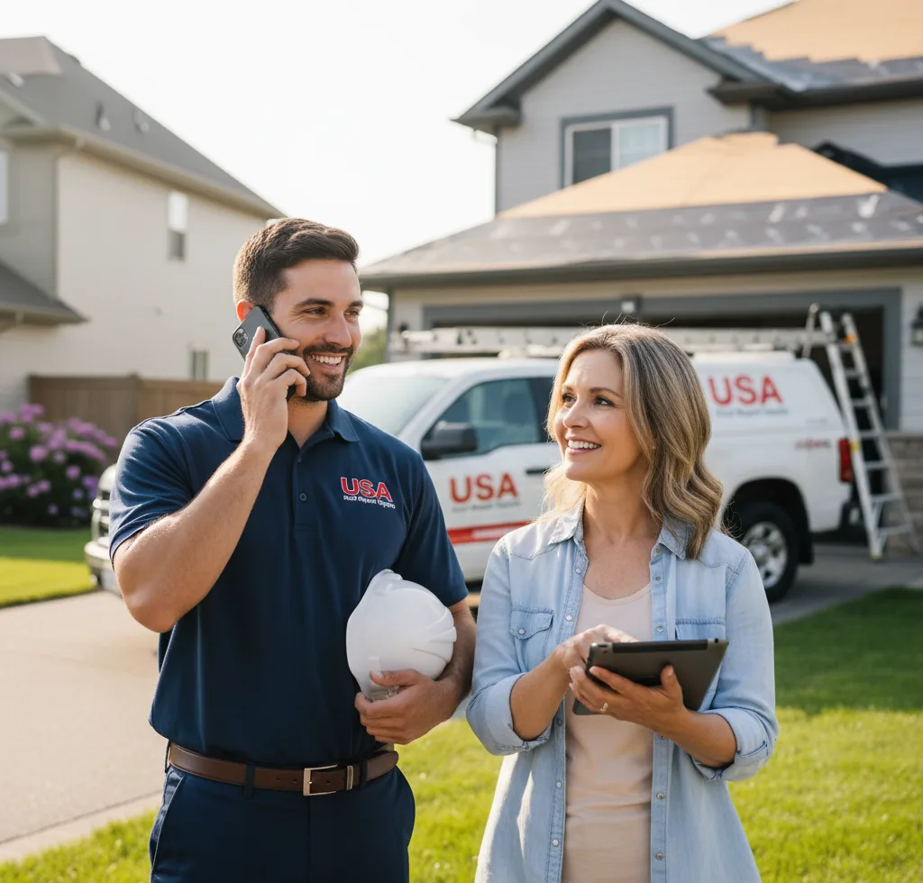 USA Roof Repair Experts customer support in Genoa City